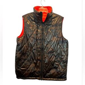American Eagle Camo Puffer Reversible Vest Men’s